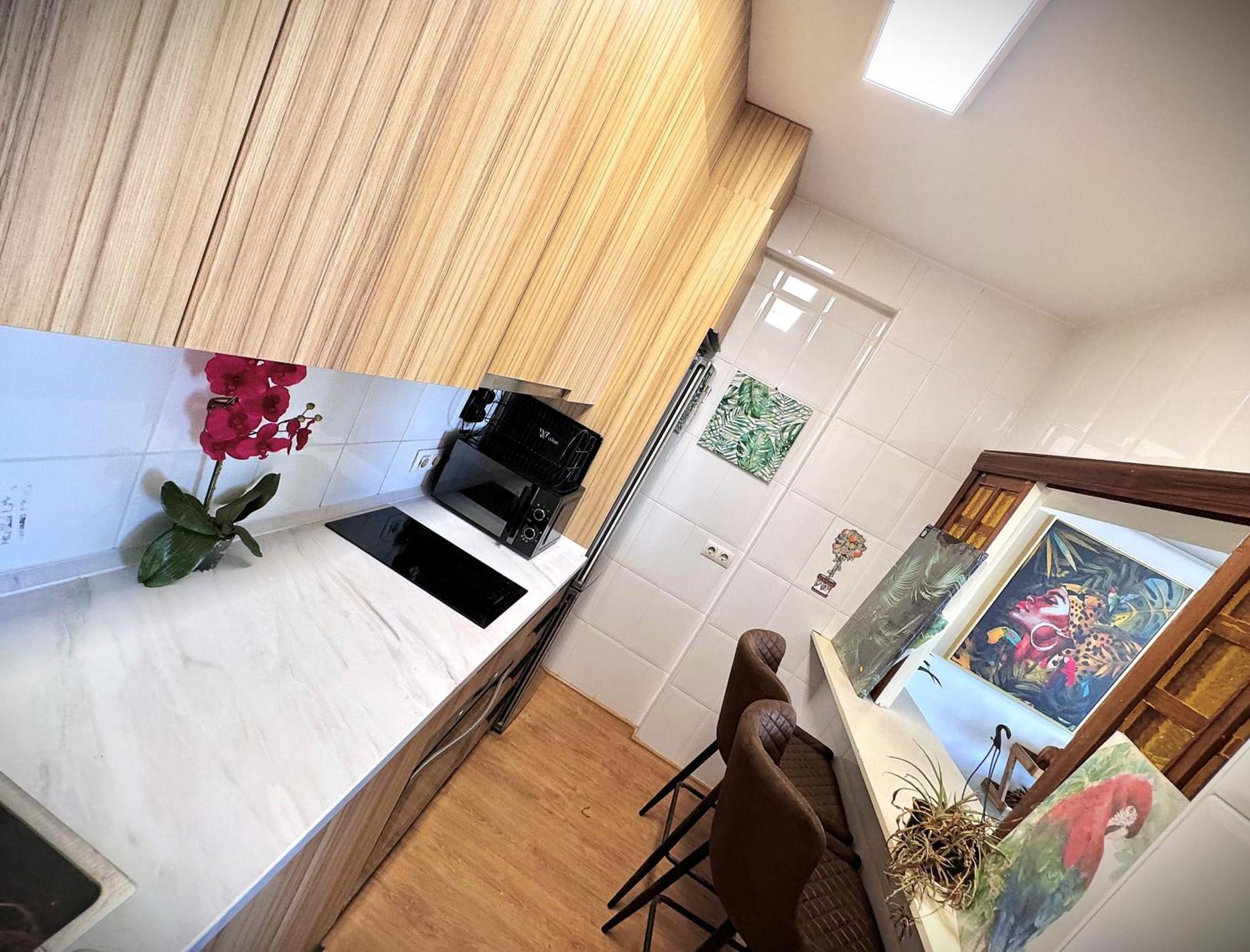 Vive La Playa A 5 Min Con Vistas-Piscina-Aire Acondicionado-Ventiladores De Techo-Wifi-Orientacion Sur Roquetas de Mar Exterior foto
